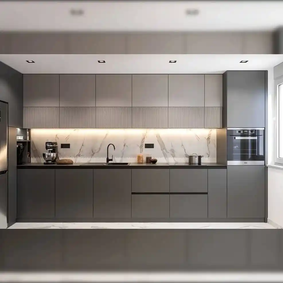 Straight Modular Kitchen